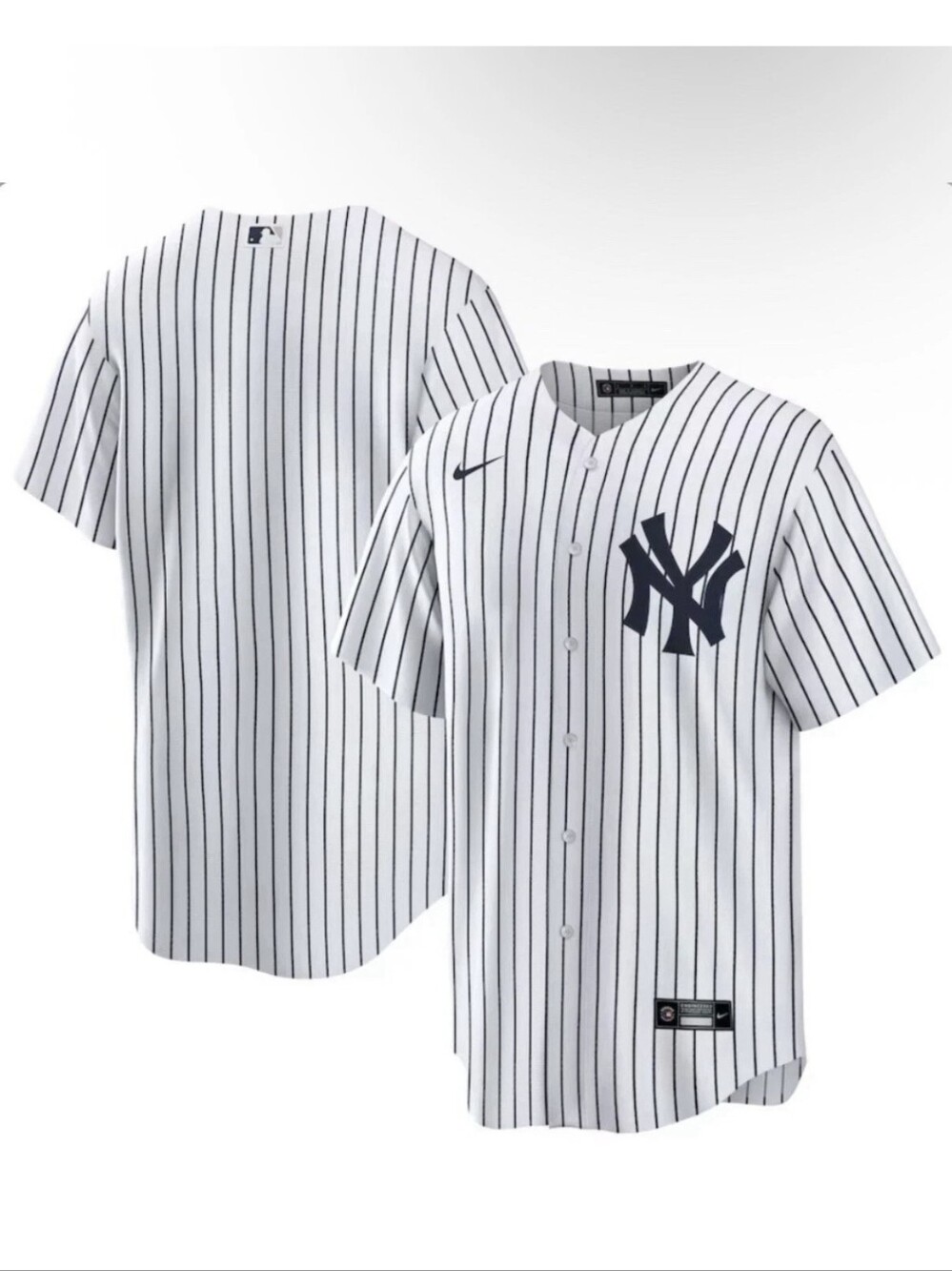 Nike Authentic NY New York Yankees Baseball Pinstripe Jersey Men’s Size: Large